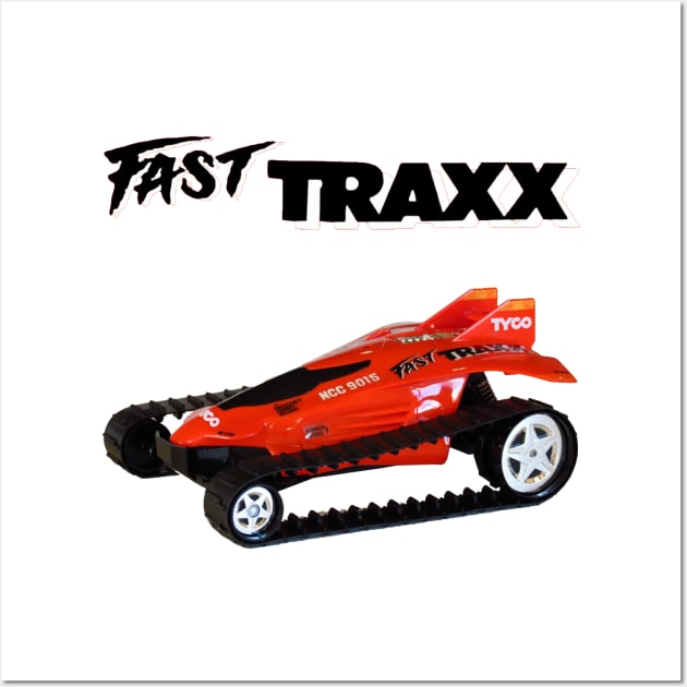 FAST TRAXX TYCO RC Vintage 90s Retro Toys Wall Art by Nostalgia-RC